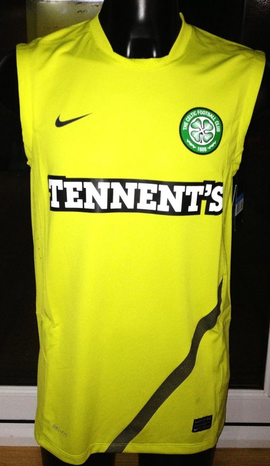 NIKE PLAYER ISSUE GLASGOW CELTIC FOOTBALL CLUB TRAINING VEST BNWT 