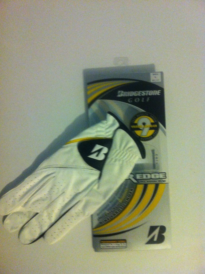 Bridgestone inneredge golf glove left hand white