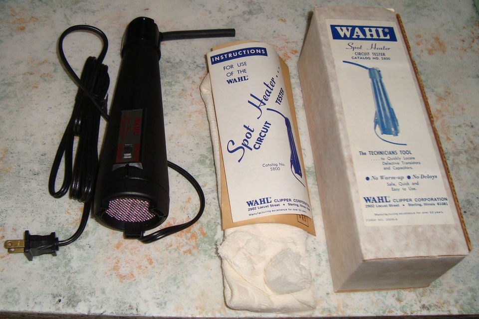 VINTAGE WAHL 5800 SPOT HEATER CIRCUIT TESTER BRAND NEW NEVER USED