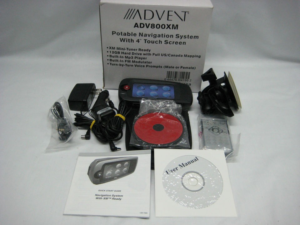 ADVENT ADV800XM AUTOMOTIVE GPS RECEIVER WS*