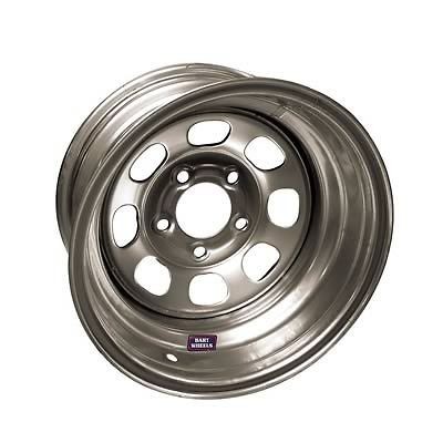 Bart Wheels Economy Modified Standard Weight Silver Wheel 15x10 5x4 