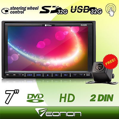 C1206 in Dash 7Double 2 Din Digital Car FM Radio DVD Player Touch 