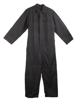 Coveralls Military Paintball Slipknot Jason Costume Black Canvas Adult 