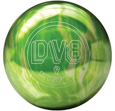 14lb DV8 MISFIT Reactive Bowling Ball NEW Green Pearl