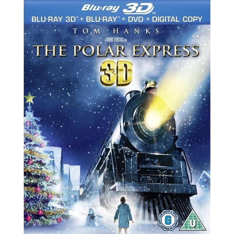   Polar Express in 3D & 2D Blu ray   Tom Hanks Brand New Sealed Warner