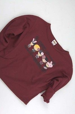 Harajuku Mini Maroon All Spiffed Up Top Child Tee 3854