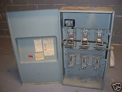 Gould 400Amp 240Volt 3 Phase Fused Disconnect