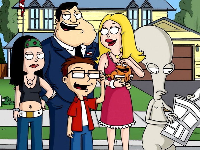 D7544 American Dad Francine Stan Steve Hayley Roger Smith Klaus POSTER