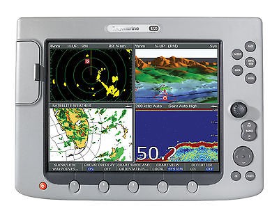 RAYMARINE E 120 CLASSIC MFD IN PRISTINE CONDITION MANUALS, CABLES 