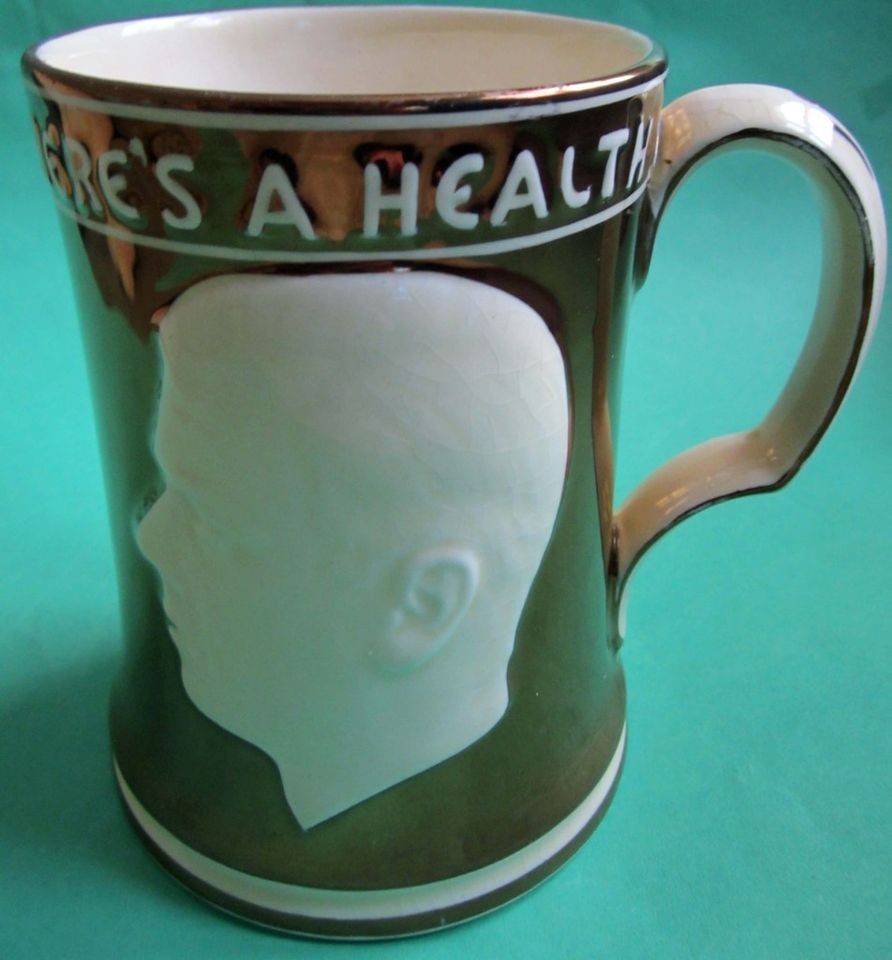 PRINCE PHILIP RIDGWAY MUG 1953 QUEEN ELIZABETH II CORONATION ROYAL 