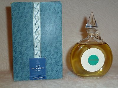 1950S GUERLAIN MITSOUKO PERFUME 6oz w/ BOX RARE FRAGRANCE VINTAGE 