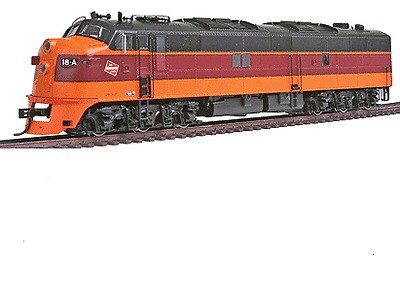 HO EMD E 7 A MILWAUKEE ROAD LOCO DCC #18 A UNIT ONLY WALTHERS 