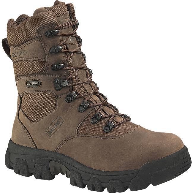 WOLVERINE BROWN 8 HAWTHORNE 400G WP BOOTS deer hunting gear 