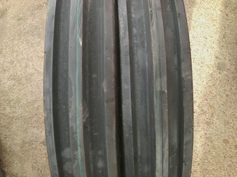 TWO 500X15,500 15,5.00X15 ALLIS CHALMERS CA 3 Rib Farm Tractor Tires w 