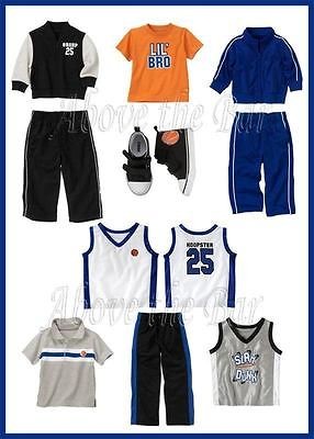 NWT Gymboree Slam Dunk U Pick Style & Sz 0 24 2T 3T 4T 5T 03 5 7 10