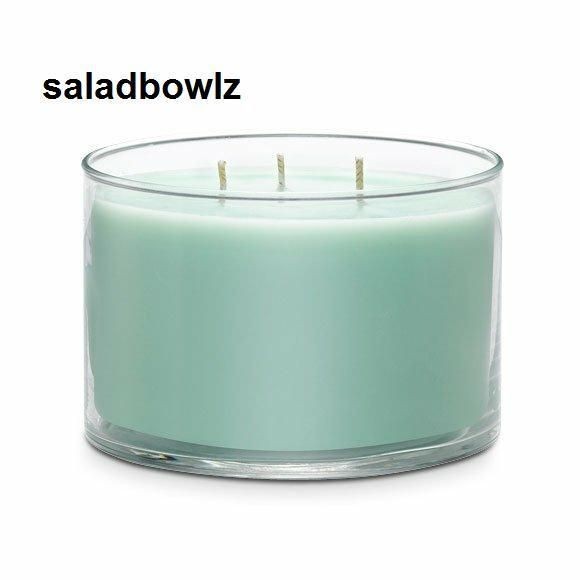 PARTYLITE New HONEYDEW 3 WICK BOWL Candle Jar ~ RETIRED