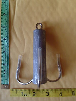 ALLIGATOR HOOK Weighted Treble Snagging Hook 16 OZ