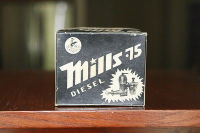 Aurora Model Manufacturing Company K Mills .75 Diesel still in bag 