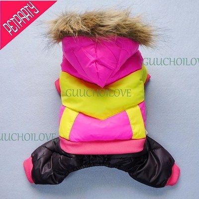 Fashion Down For Dog Clothes Dog Coat Dog Jumpsuit Jacket Jersey Free 