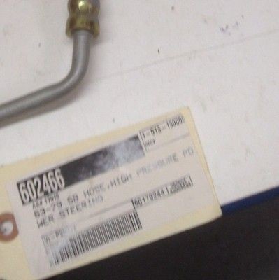 63 79 Corvette SB Power Steering Hose