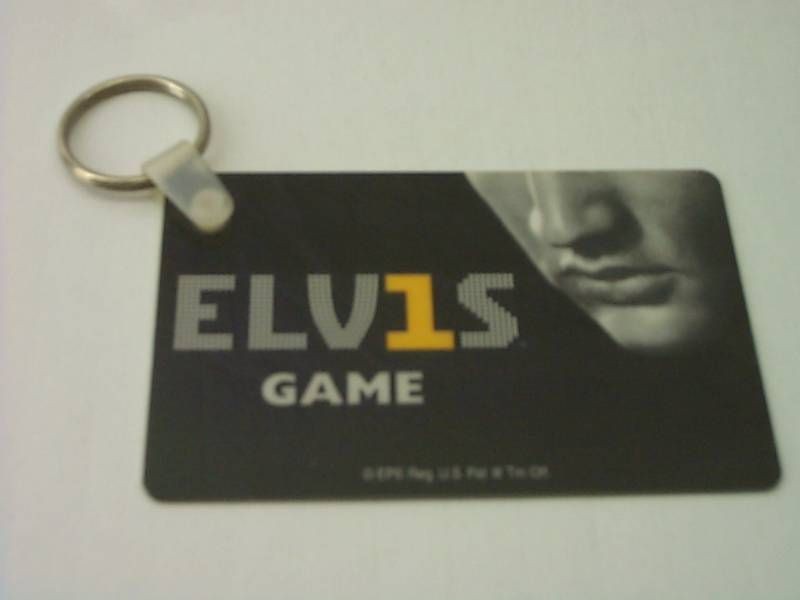 VINTAGE ELVIS PRESLEY HARRAHS CASINO TELEPHONE CARD WITH METAL KEY 