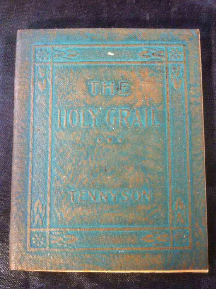 Little Leather Library Corp Redcroft Edition The Holy Grail Tennyson