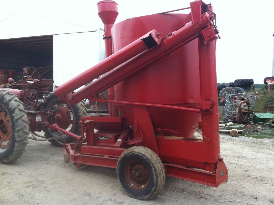 PEERLESS 500 ROLLER MILL FEED CORN GRINDER MIXER CATTLE HOGS 540 PTO