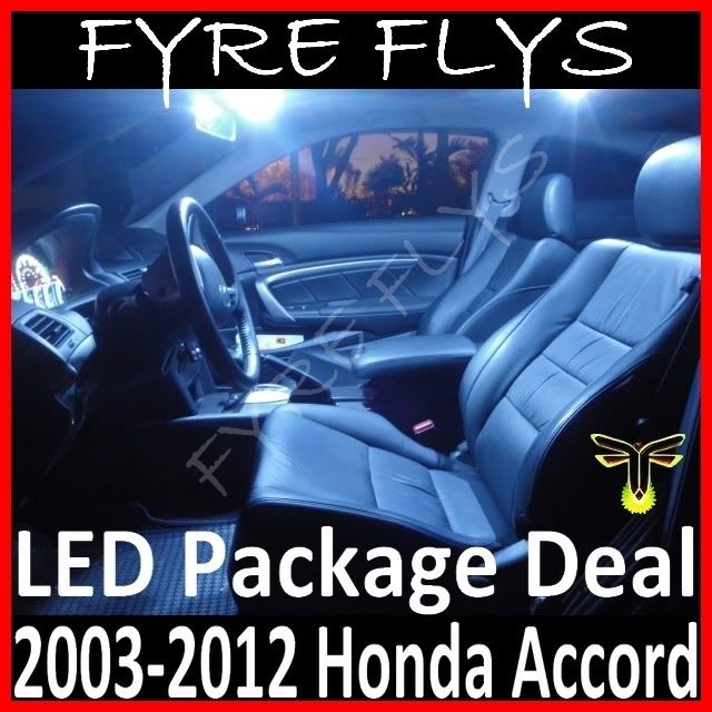   *58 LEDs Total* For Honda Accord 2003 2011 (Fits Honda Accord 2011