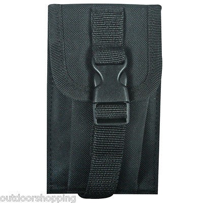 BLACK TACTICAL MODULAR LIGHT/COMPASS POUCH   Buckle Closure Heavy Duty 