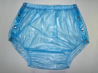 ADULT BABY SNAP ON PLASTIC PANTS Incontinence New #P004 6T Size M on ...