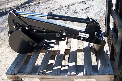 Backhoe attachment for mini skid steer fits Toro Dingo and Ditch Witch