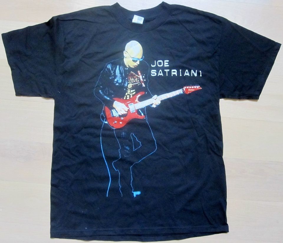 Joe Satriani   WORMHOLE TOUR Tour T Shirt   Double Extra Large (2XL 