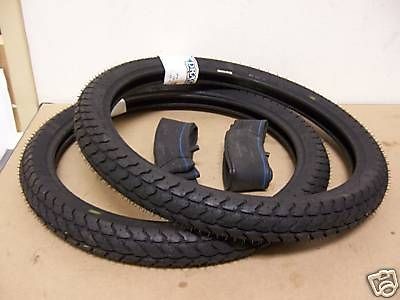 Moped Scooter Michelin Tires & Tubes 2.25x17 & 2.50x17 Honda C70