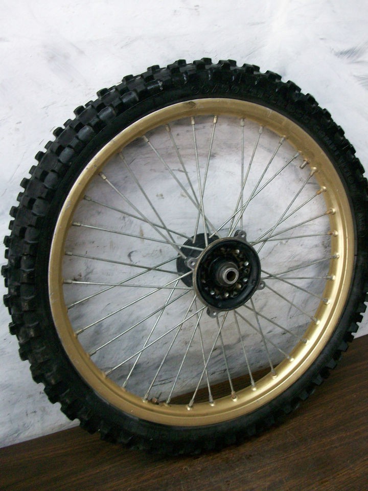 1987 87 Honda CR500 CR 500 Front Wheel Tire Rim