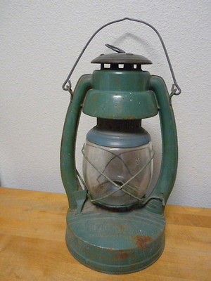   Embury Air Pilot No. 2 railroad kerosene lantern lamp Warsaw, NY star