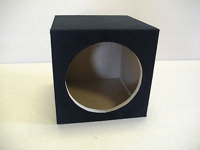 15 Inch Single Sealed Subwoofer Box Sub Car Audio Enclosure black 