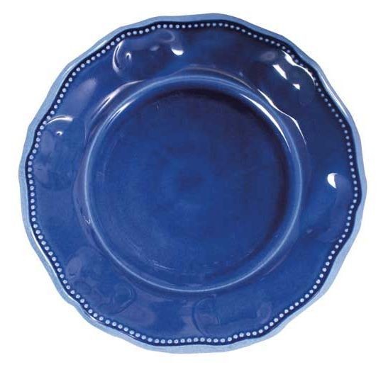 Set of 8 Blue Provence Premium Quality 11 Triple Melamine Outdoor 