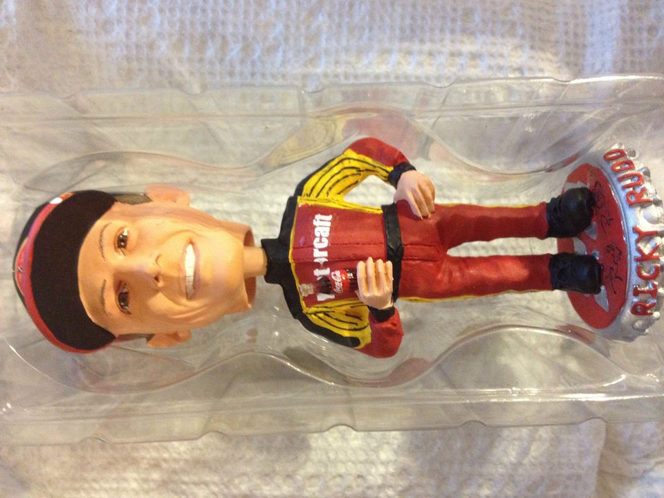 Coca Cola Brand NASCAR Bobble Head   Ricky Rudd