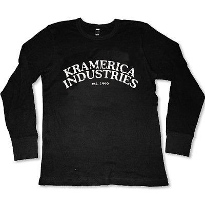 Kramerica Industries Seinfeld Kramer Cosmo Corporation TV Funny Mens 