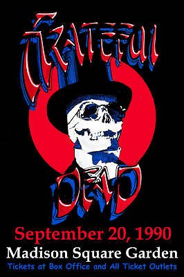 Jerry Garcia & Grateful Dead at the Madison Square Garden Poster 