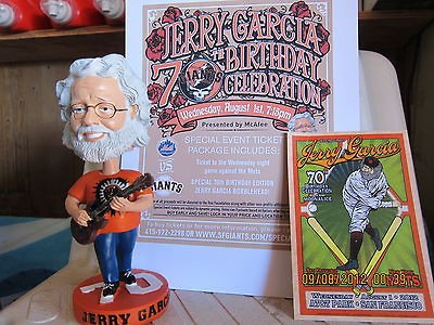 jerry garcia giants in Sports Mem, Cards & Fan Shop