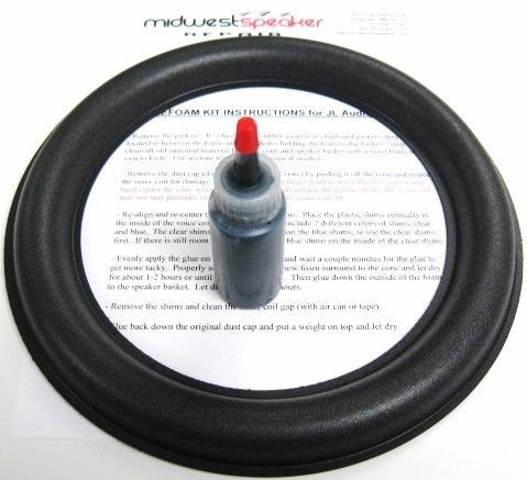 JL Audio 12W6v2 12 Subwoofer Refoam Repair Kit 1 Foam