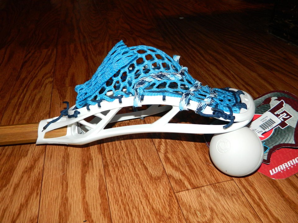   tags warrior emperor CUSTOM STRUNG lacrosse lax head stick no shaft