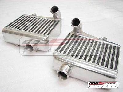 GSP NISSAN 90 96 300ZX Z32 SIDE MOUNT BOLT ON ALUMINUM INTERCOOLERS 