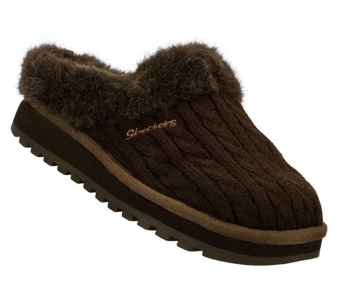 SKECHERS POSTAGE WIDE BROWN WOMENS US SIZE 5.5, UK 3