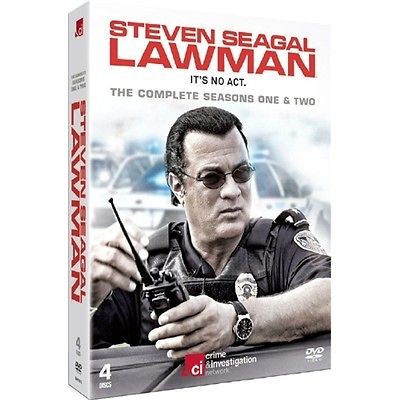 Steven Seagal Lawman Season 1+2 TV Series 4xDVD R4