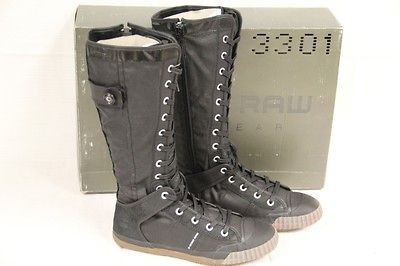   Womens SHOGUN Kabuki Black Mono Sz US 6 / 37 Boots Shoes GS60371/40X