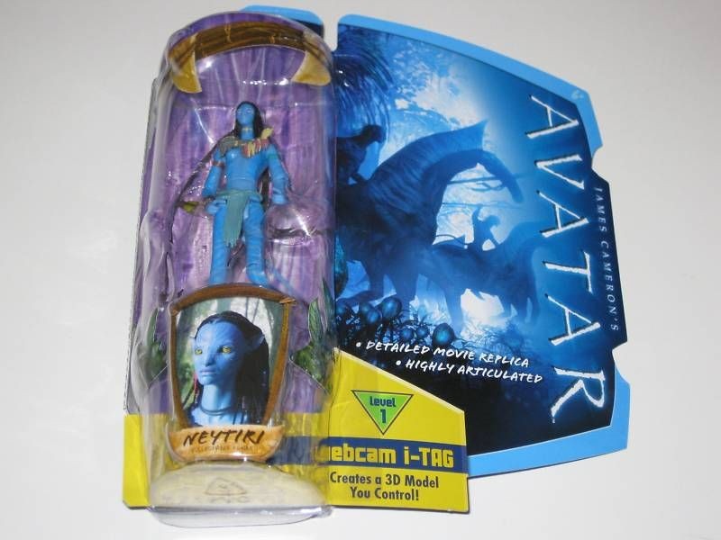 Avatar NEYTIRI 4 Action Figure Toy Webcam Lv1 i TAG 3D