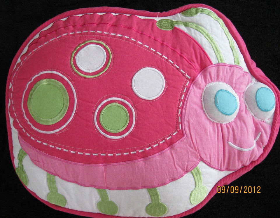 jillian s closet ladybug toss pillow new  22 99  