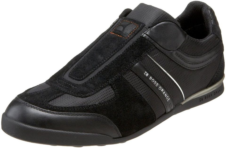 BOSS Orange by Hugo Boss Mens Kempton I Sneaker Black Color Slip On 